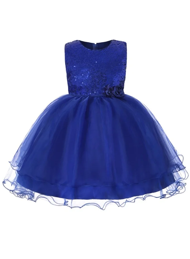 Bidani Royal Blue Sparkle Tulle Party Dress